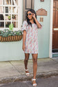 Garden Picnics Smocked Floral Multi Dress
