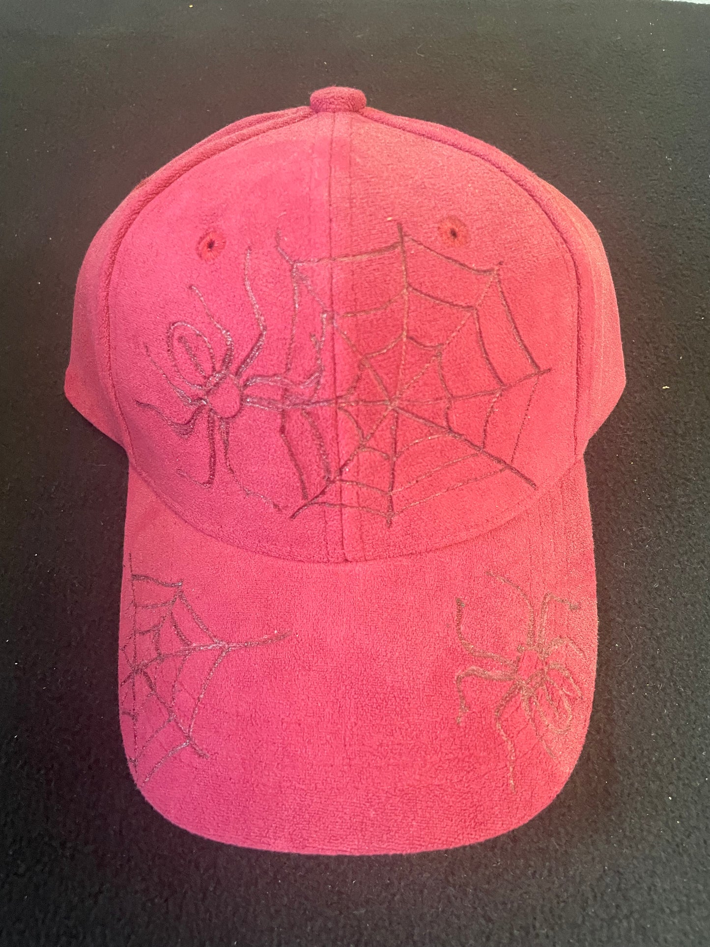 Personalized Hand-Burned Baseball Hat