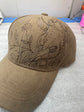 Personalized Hand-Burned Baseball Hat