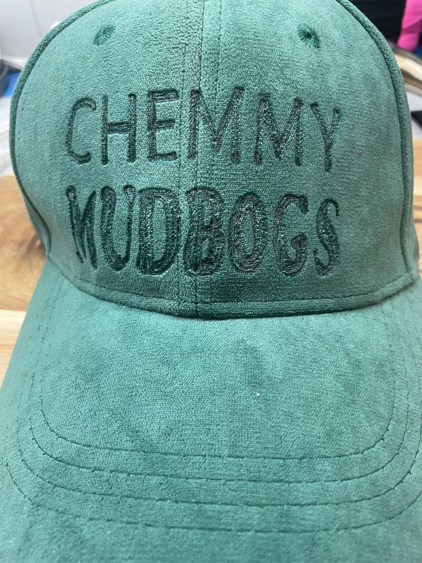 Personalized Hand-Burned Baseball Hat