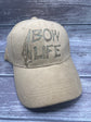 Personalized Hand-Burned Baseball Hat